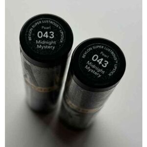 Revlon Super Lustrous Lipstick 043 Midnight Mystery Lot of 2